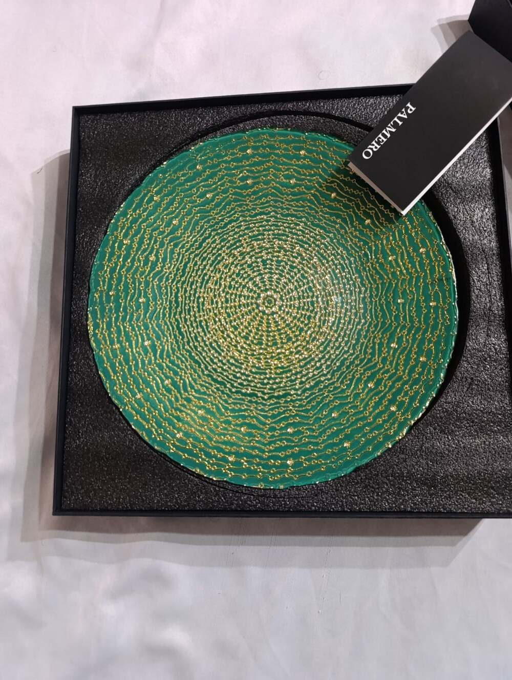 Palmero Rippled Ocean Green Serveware